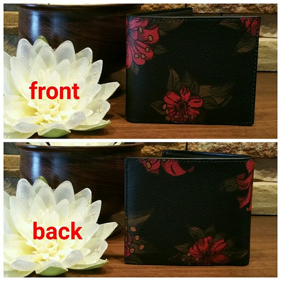 *SALE 1 left* NEW Coach Wallet (Hawaiian) w/ box - Picture 2 of 6